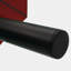 Parasol de patio rouge 15 x 9 pi avec auvent rectangulaire double et base. Abat-jour supplémentaire pour la plage et le jardin. -, structure en acier rouille, manivelle pratique, grand évent avec base extérieure - rouge. Très grand