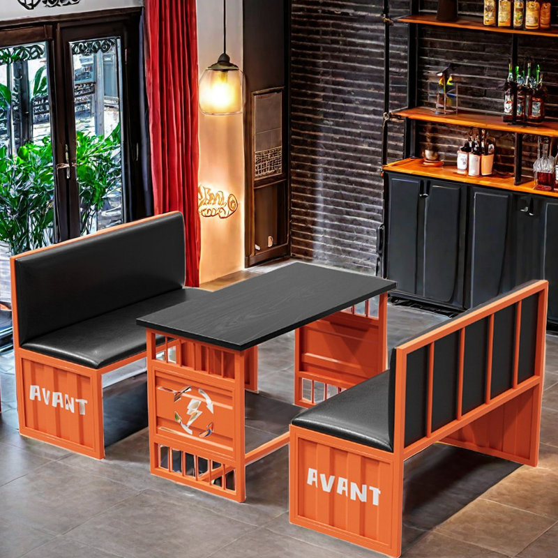 Cabine double face, Orange