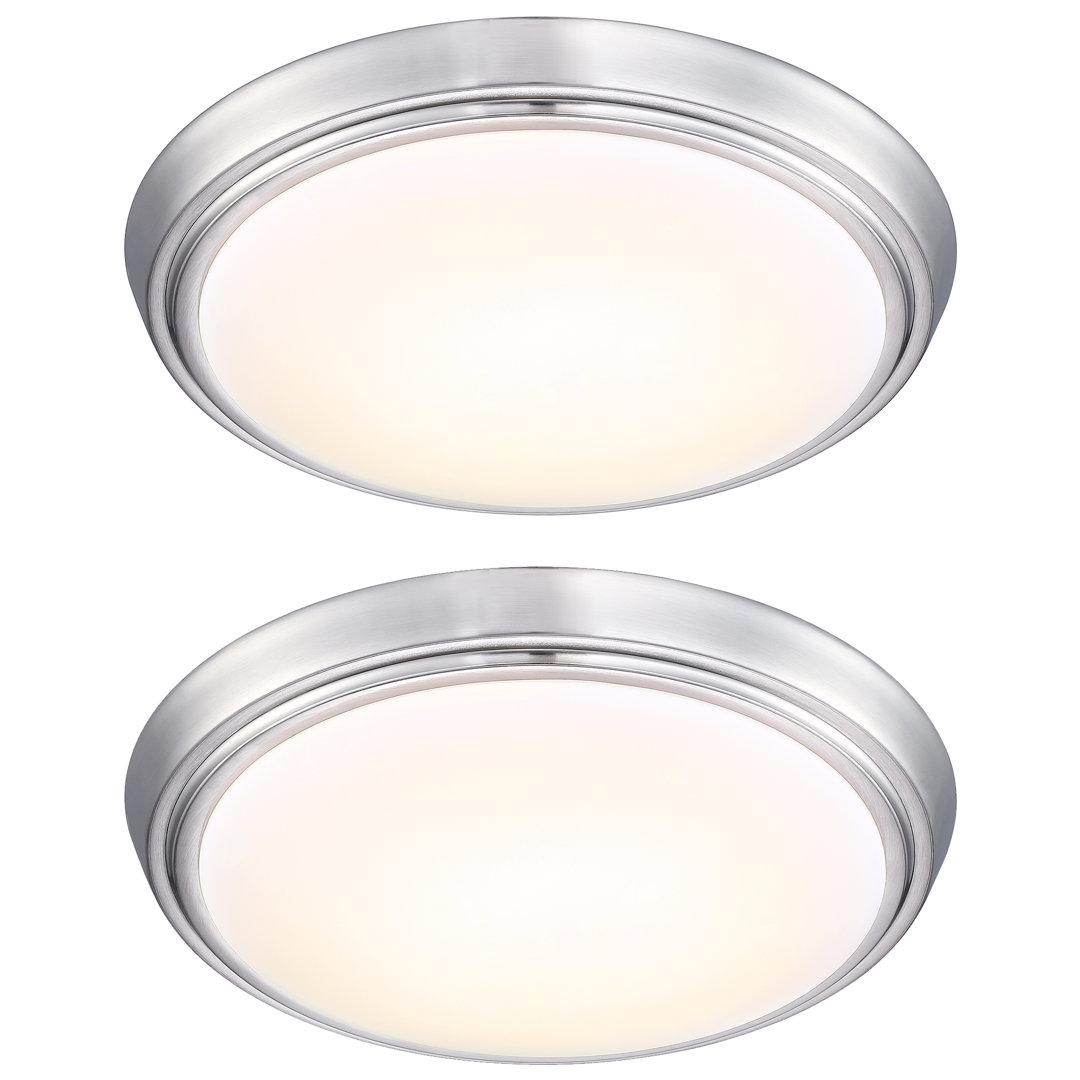 Emanda LED Flush Mount (Set of 2) Wrought Studio™