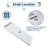Elegant 60" W x 32" D x 4" H Shower Base with Single Threshold Anti-Slip Acrylic Shower Pan White-102306064