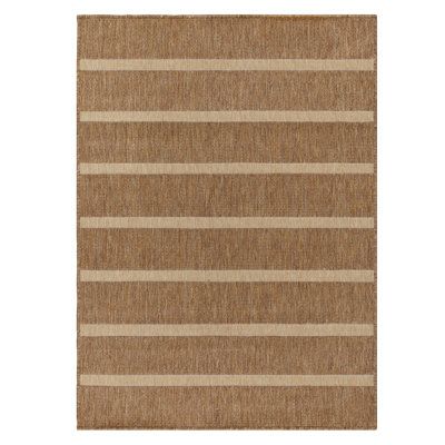 Symira Rectangle Striped Kilim Indoor / Outdoor Area Rug