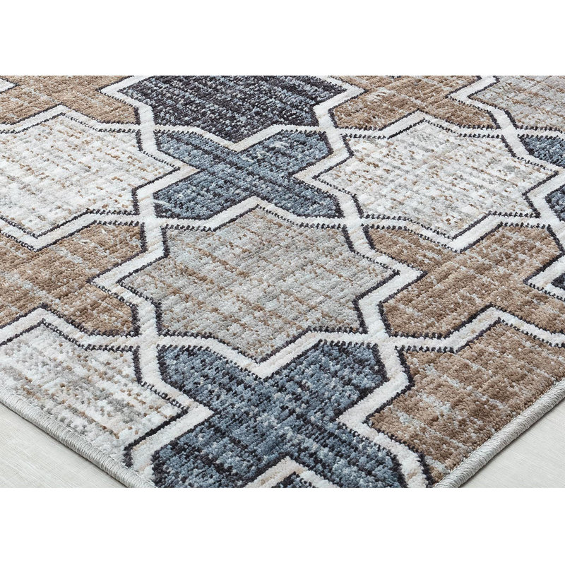 Tapis contemporain Celestia, Rectangle 2 pi 6 po x 4 pi