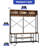 Tollison Hall Tree 59'' Wide with Bench and Shoe Storage-1892152573