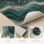 Tapis de cuisine lavables antidérapants Wavy Lines