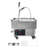Mobile Fryer Filter, 18L Oil Tank Capacity, Oil Filtration System with 10 L/min Oil Filtration Speed, Mobile Frying Oil Filtering System with Swivel Wheels, Oil Hose for Restaurant Burger Stores