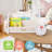 ECR4Kids Double-Sided Book Caddy with Countdown Timer, Portable Library-101368300
