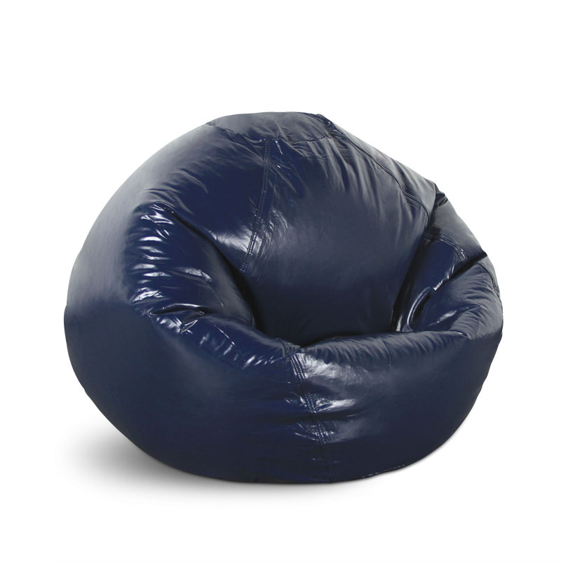 Faux Leather Bean Bag Chair & Lounger