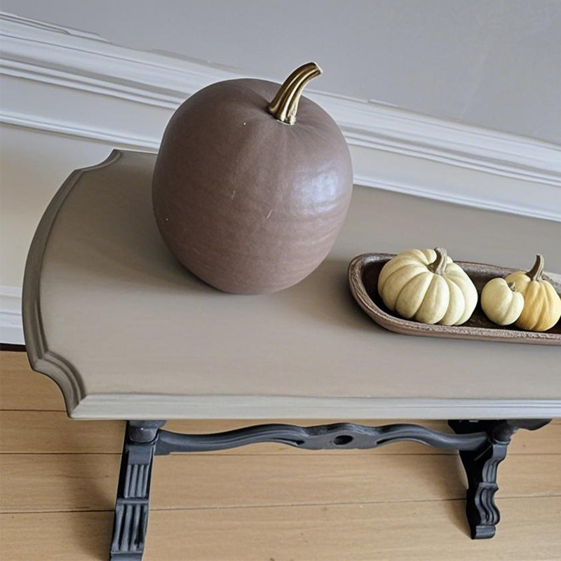 Retro Carved Console Table, 33.46" H x 47.24" W x 17.72" D