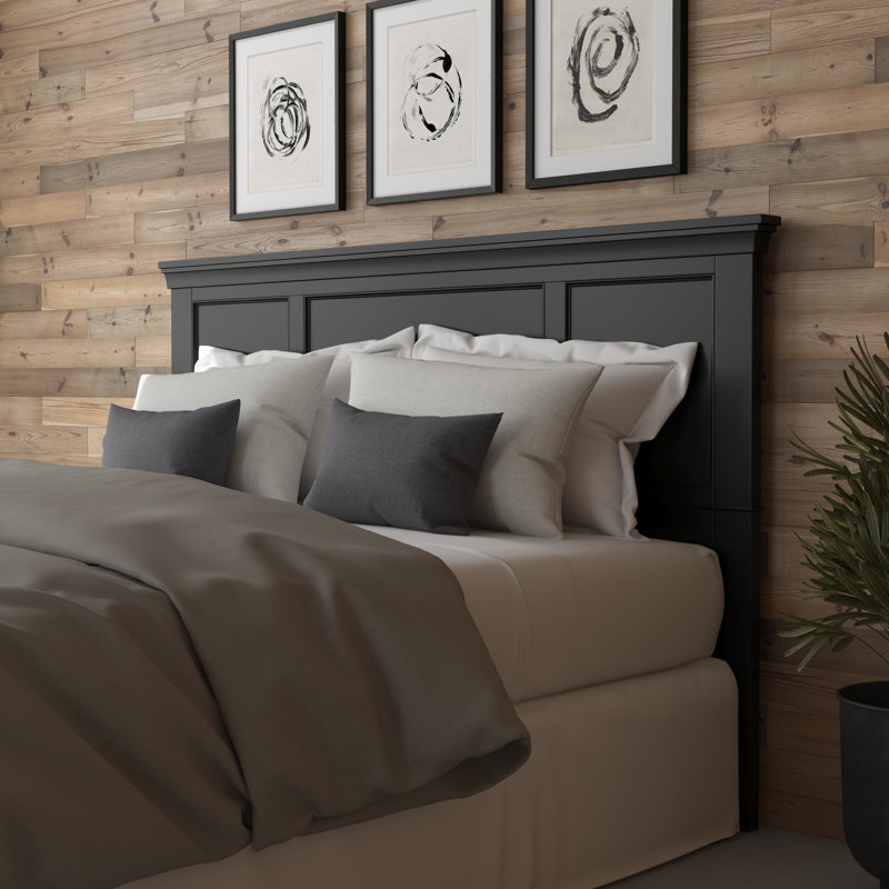 Assil Headboard, King, Black