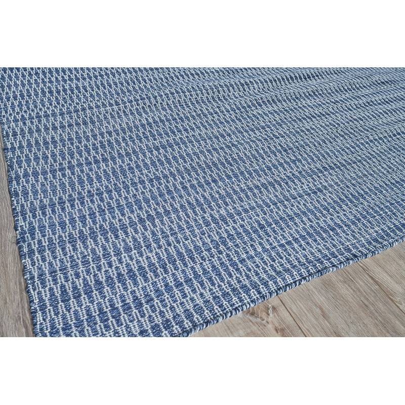 Florence Geometric Area Rug in Navy, Rectangle 12' x 15'