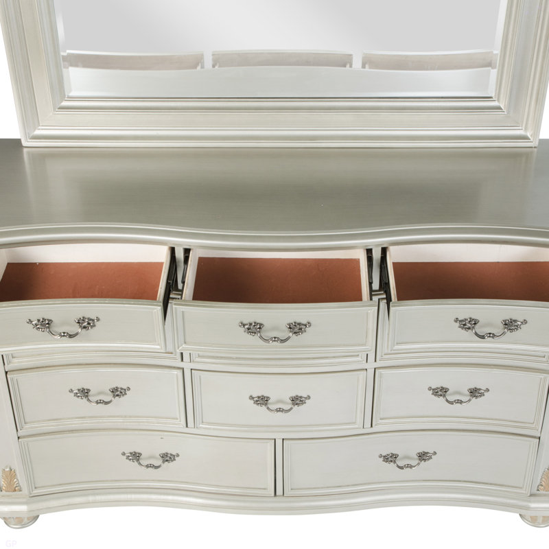 Commode moderne pour chambre à coucher, Champagne