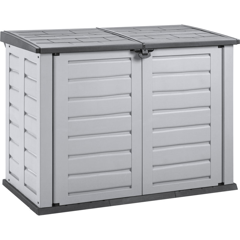 Remise pour outils en plastique horizontale l 5 pi x P 3 pi