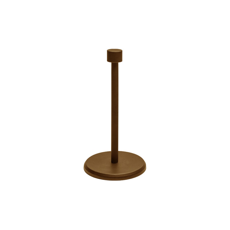 Standing Paper Towel Holder, Silicon Bronze Medium