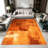 1PC distressed burnt orange brick block abstract pattern area rugs for Living Room, Soft and Comfortable, Suitable for all seasons, easy-to-maintain, machine washable Indoor floor mat, Under Table Farmhouse suitable for dining room, bedroom, entryway-401742806