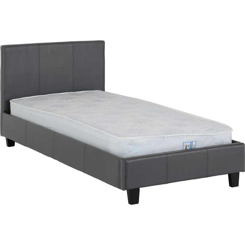 Midge Upholstered Bed Frame, Single (3')