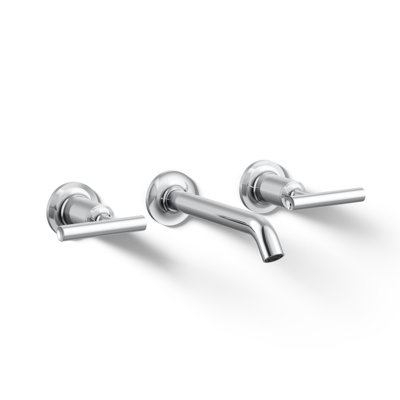 Purist Wall-Mounted Bathroom Faucet