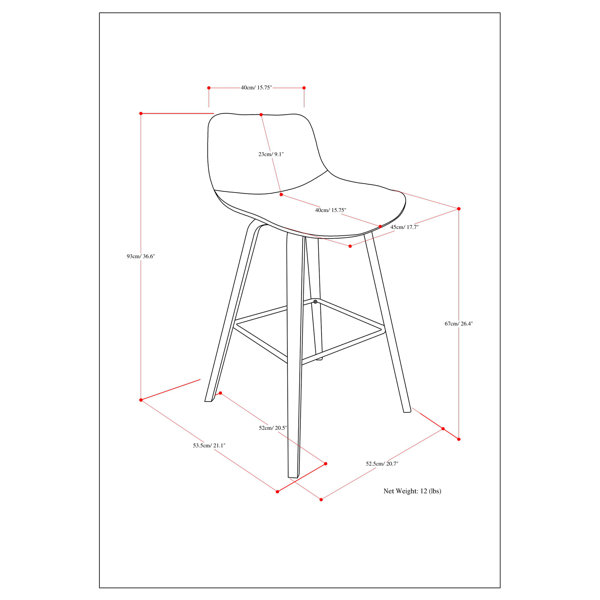 Dimensions du produit