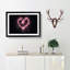 Spark of Love in Pink in Abstract - Picture Frame Graphic Art Print-55726034-55726032