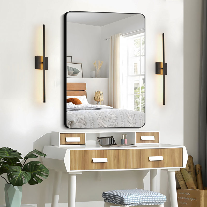 Ciccio 2-Pack Modern Dimmable Led Hardwired Wall Sconce With Remote Control