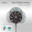 Whisper Fan 3 - Grey-126629549