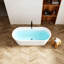 Baignoire autoportante en acrylique 67 po