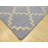 Ruby Moroccan Blue Flatweave Wool Ivory Contemporary Trellis Handmade Area Rug-17250042