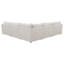 Canapé modulaire rembourré 6 pièces Greeley Ivory