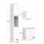 Barberton Freestanding and Wall Bathroom Storage Furniture Set