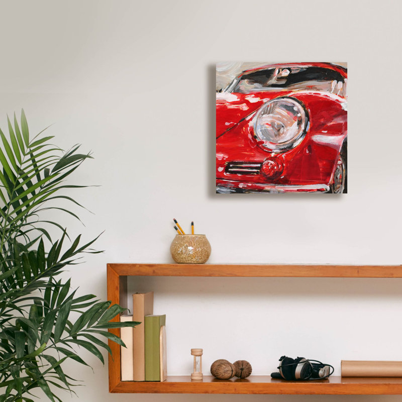 «Sportscar Collection 1» par Ethan Harper, art mural sur toile, H 12 po x l 12 po x P 0,75 po