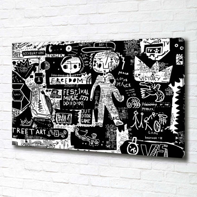 Graffiti - Wrapped Canvas Print