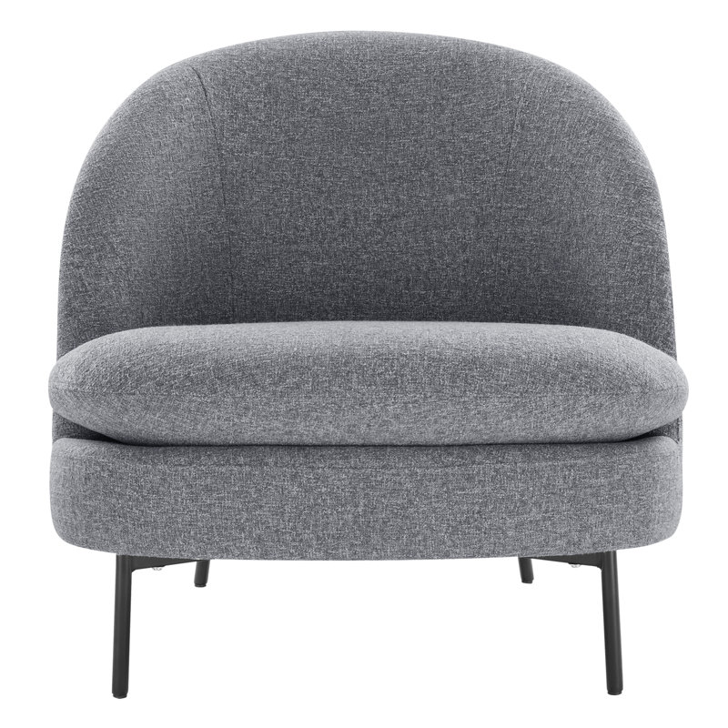 Chaise d'appoint rembourrée Catana, Nathan Tweed gris