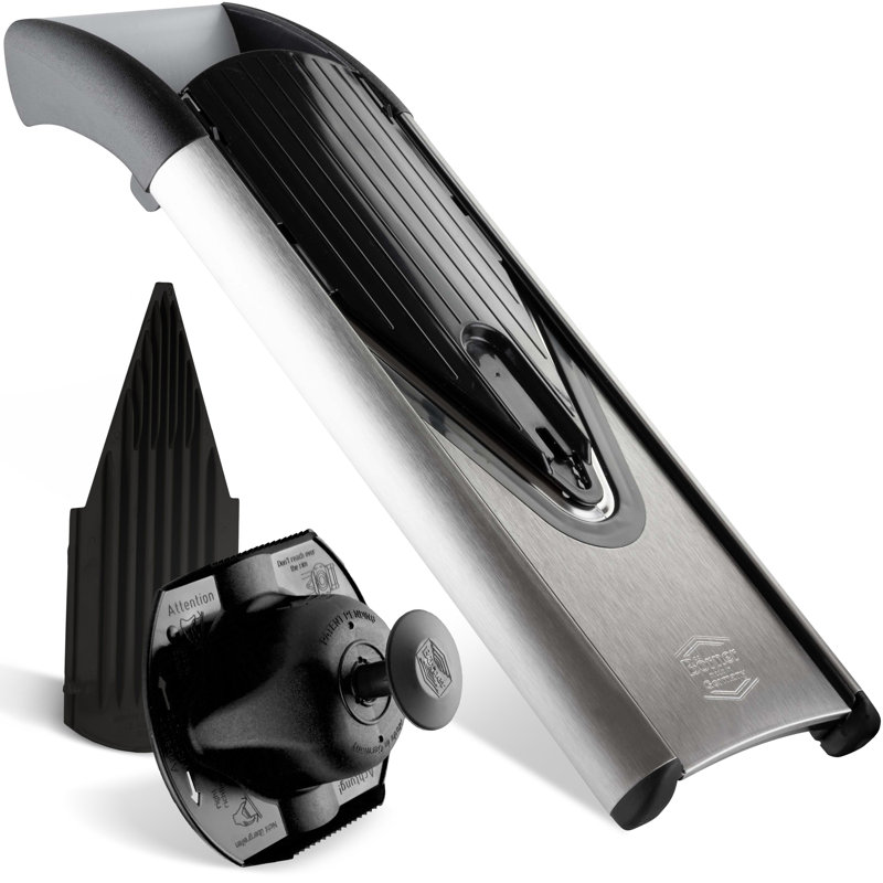 Mandoline Borner V6 Exclusive Line, ensemble de base