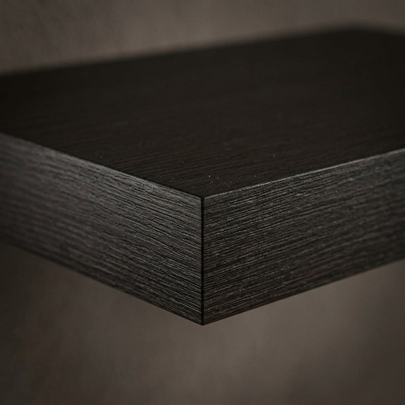 3 Piece Square Wood Floating Shelf