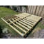 Marlborough 12 ft x 12 ft 28 mm Log Cabin Installed Including Base