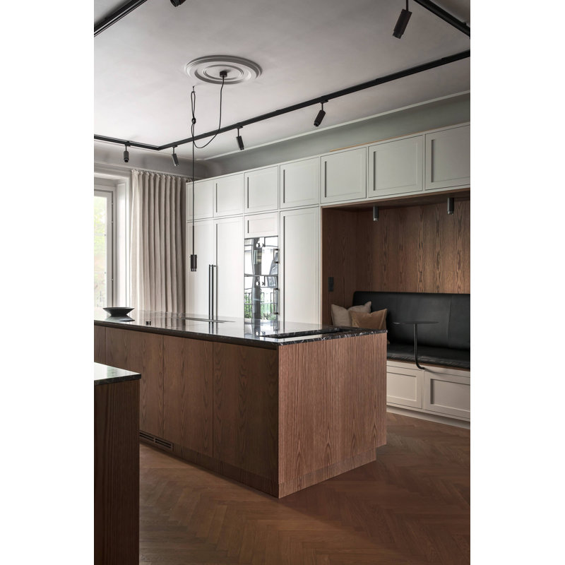 1 - Light Flush Mount, Steel, Graphite