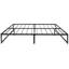 Base de lit plateforme en métal 14 po avec supports à lattes en acier et fonctionnalité de verrouillage rapide Morgan-917664040