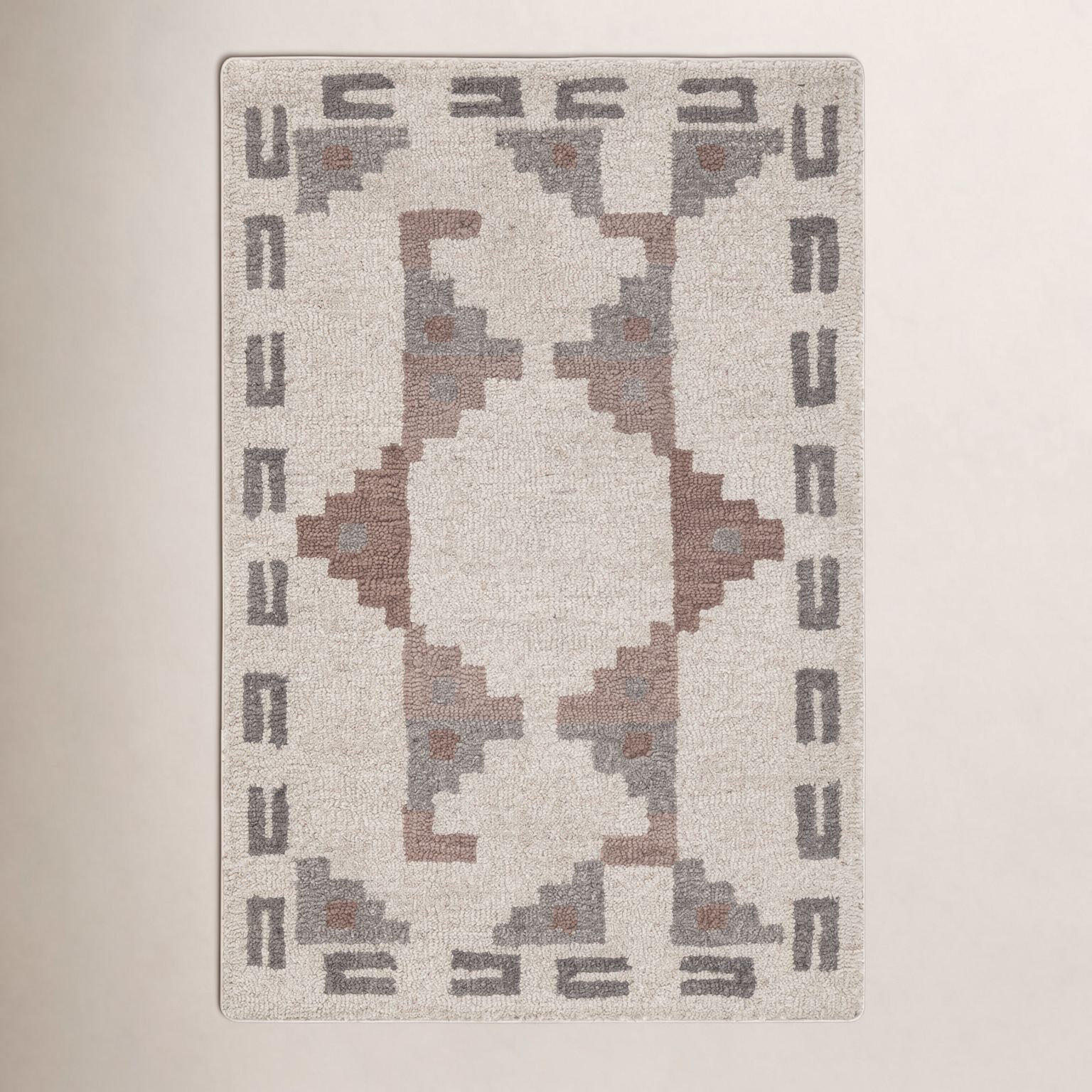 Elsey Hand-Tufted Wool Rug, Rectangle 2' x 3'
