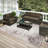 Chenille Abstract Indoor / Outdoor Rug-1917209488