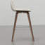 Tabouret à hauteur de comptoir / de bar Bentwood (ensemble de 2)-1696710983