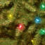Dunhill Fir 6.5' Hinged Green Artificial Christmas Tree with 650 Multicolored Lights-738491518