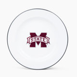 Crow Canyon Enamelware Mississippi State Dinner Plates