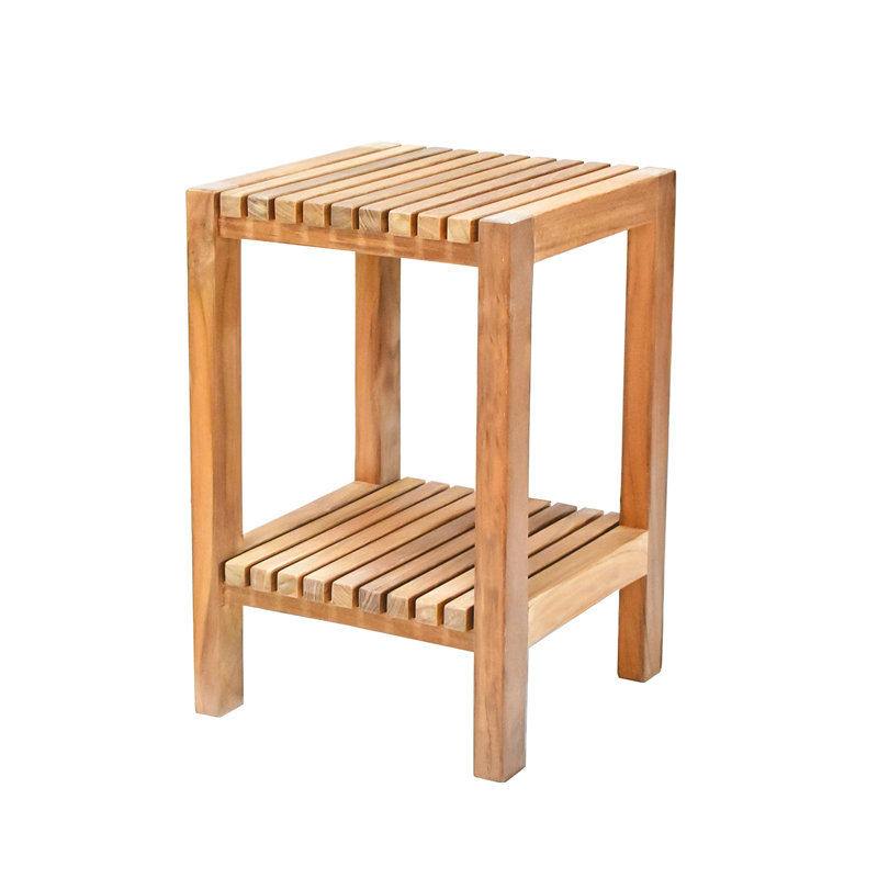 Banc de douche en teck Elli-Anne