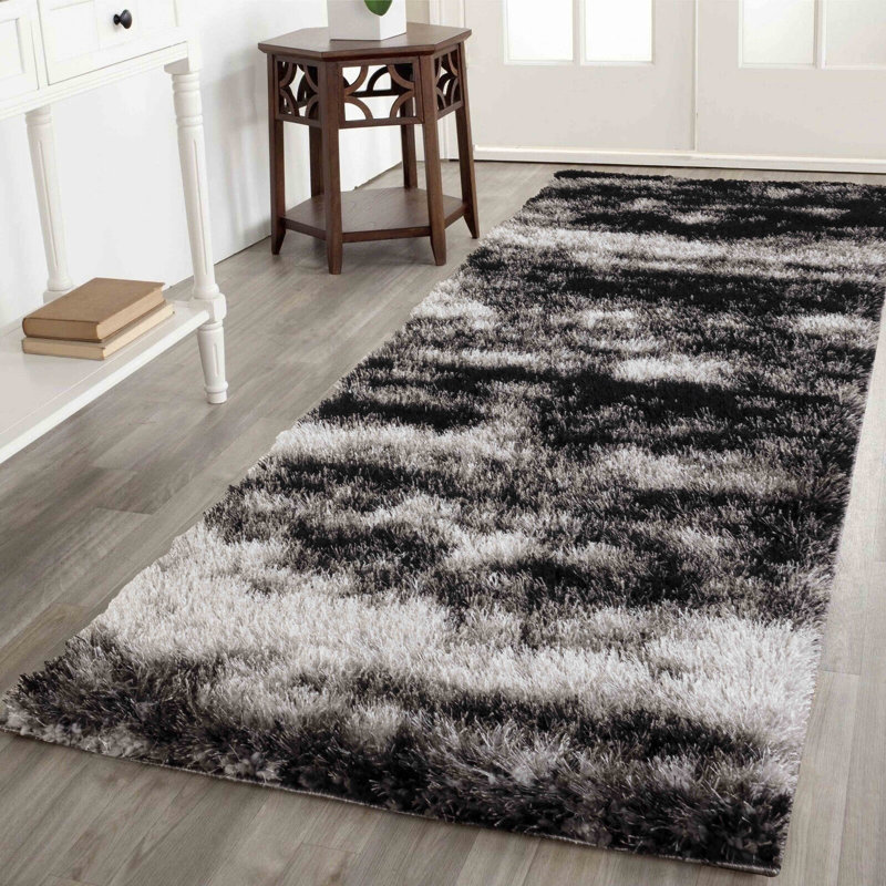 Tarbox Solid Colour Shag Area Rug, Rectangle 200 x 290cm