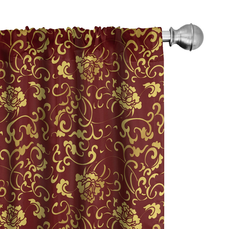Panneau coulissant semi-diaphane avec passe-tringle Vine, 28 po x 95 po