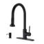 Robinet de cuisine rétractable à poignée simple avec accessoires-60287951