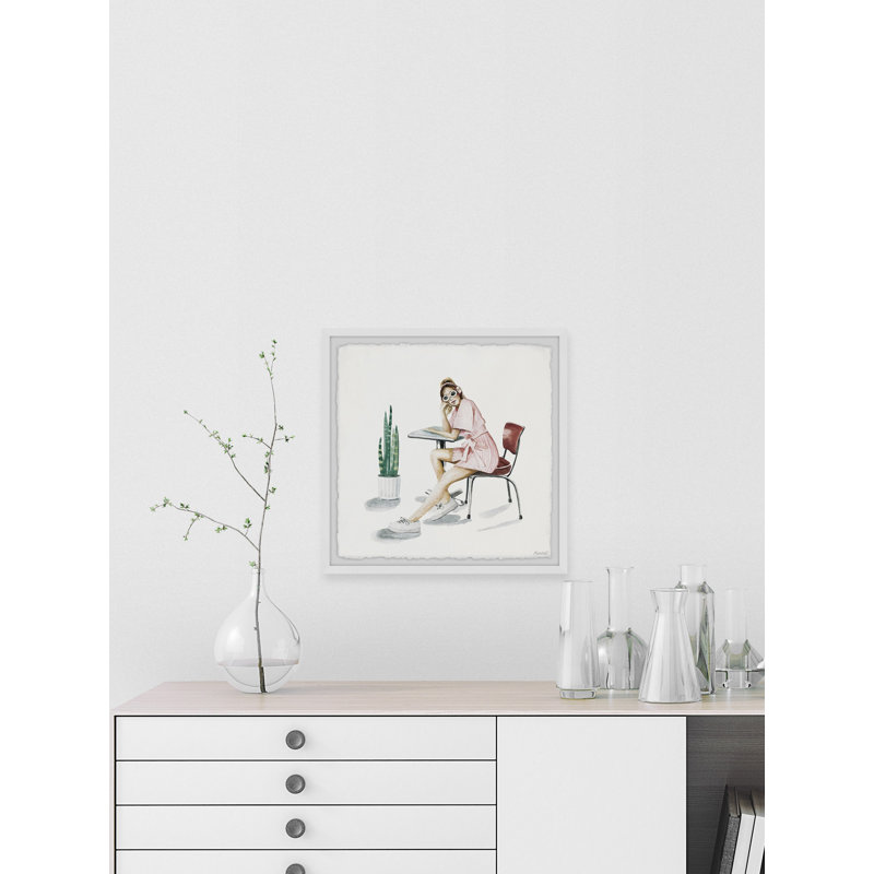 Looking Good - Single Picture Frame Painting, 51 cm H x 51 cm W