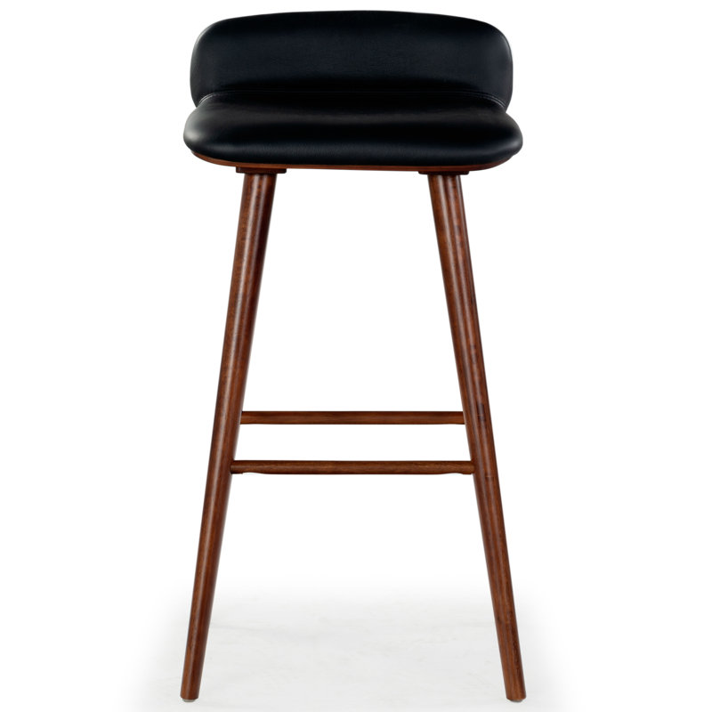 Vanya Barstool, Black, Bar Stool - 31.1"