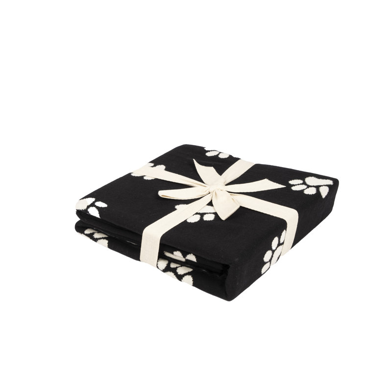 Blufft Throw Blanket, Black