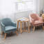Table de bout ronde, table d'appoint, petite table basse pour le salon, table de chevet pour la chambre à coucher