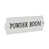 Texte blanc / noir